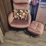 Fotoliu nou cu taburet